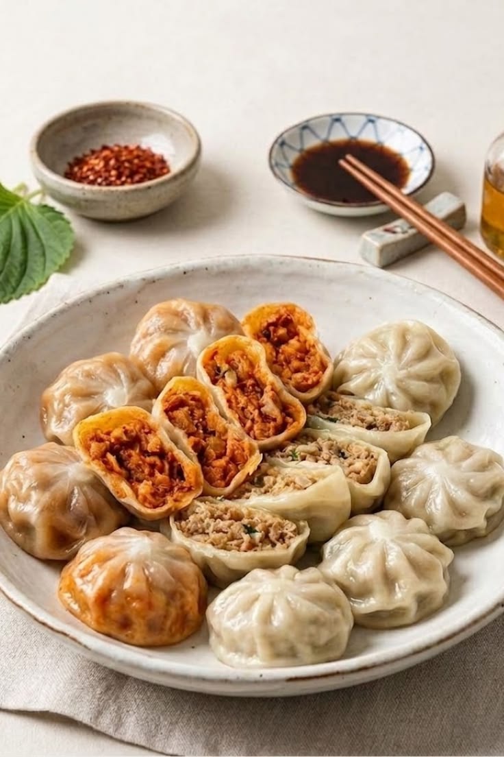 Korean Mandu (Dumplings)