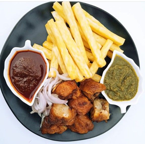 Fried Yam with Pork