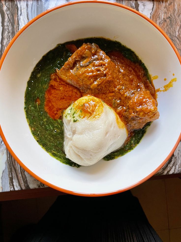 Tuo Zaafi with Ayoyo Stew